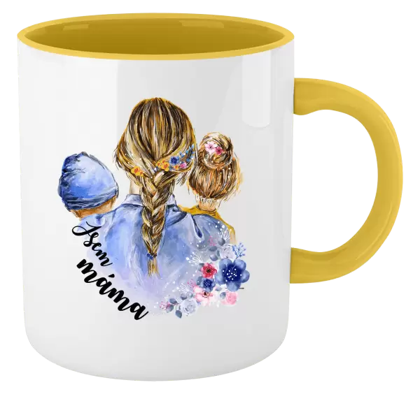 Hrnek Jsem máma - chlapeček a holka