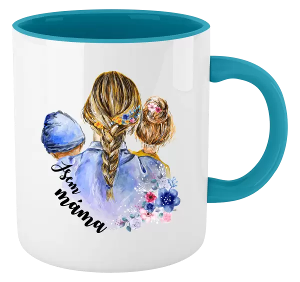 Hrnek Jsem máma - chlapeček a holka