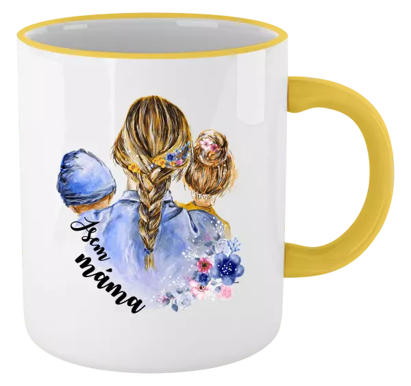 Hrnek Jsem máma - chlapeček a holka