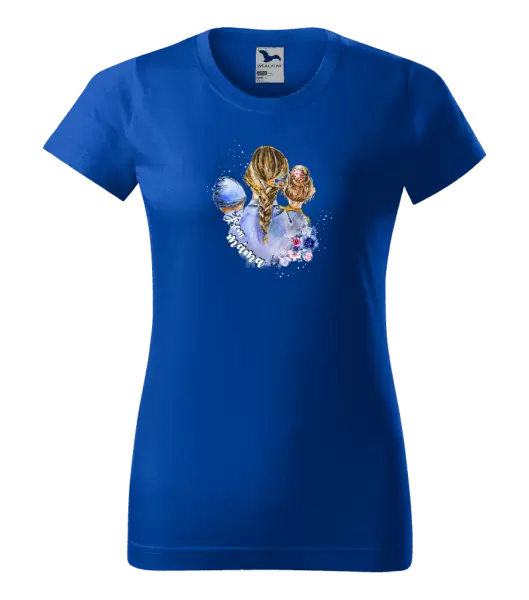 Dámské tričko Jsem máma - chlapeček a holka