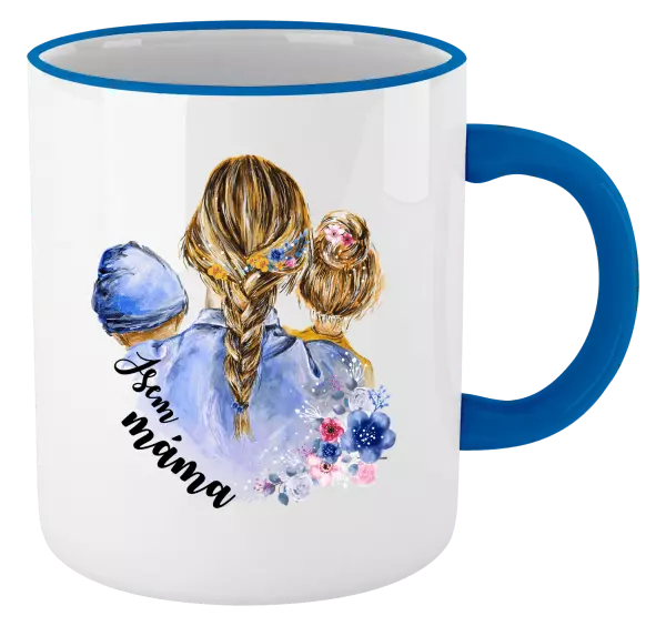 Hrnek Jsem máma - chlapeček a holka