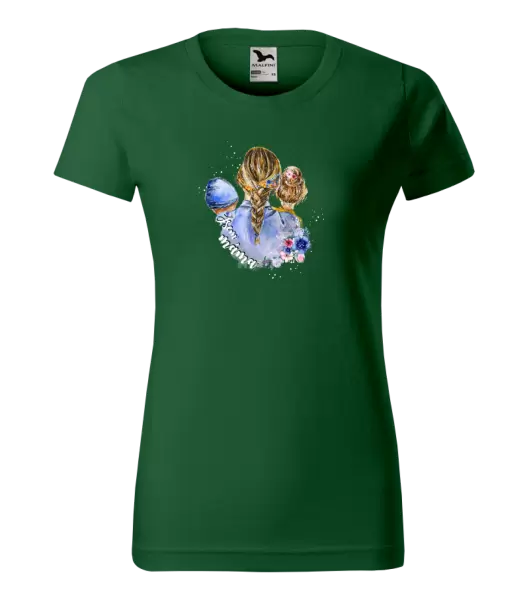 Dámské tričko Jsem máma - chlapeček a holka