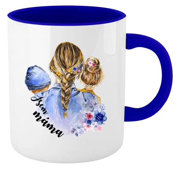 Hrnek Jsem máma - chlapeček a holka