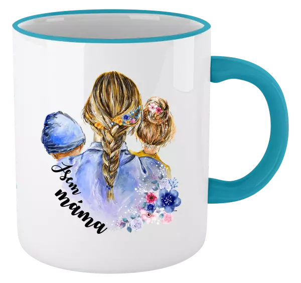 Hrnek Jsem máma - chlapeček a holka