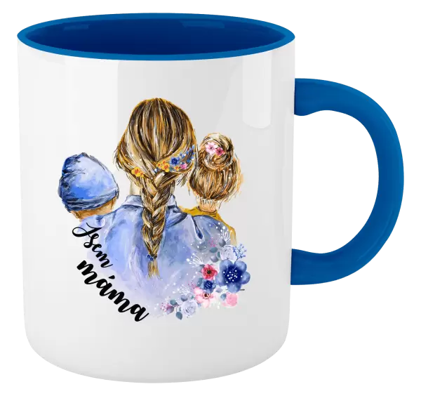 Hrnek Jsem máma - chlapeček a holka