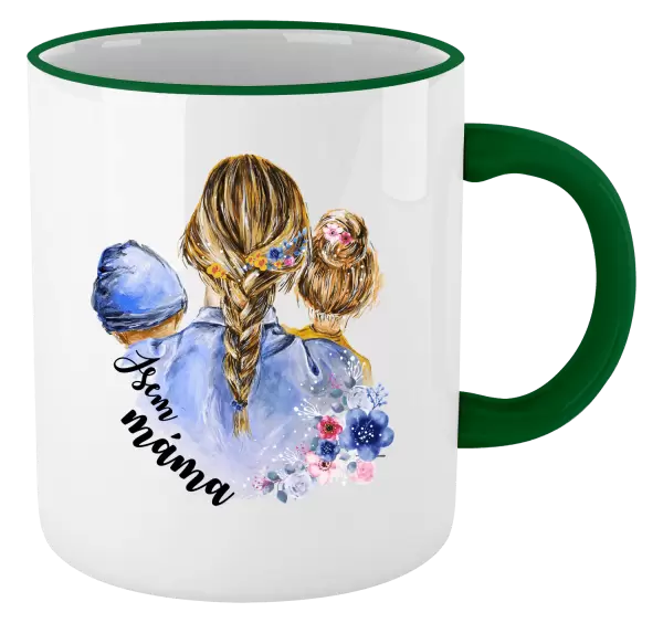 Hrnek Jsem máma - chlapeček a holka