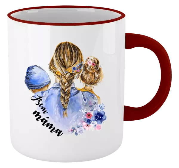 Hrnek Jsem máma - chlapeček a holka