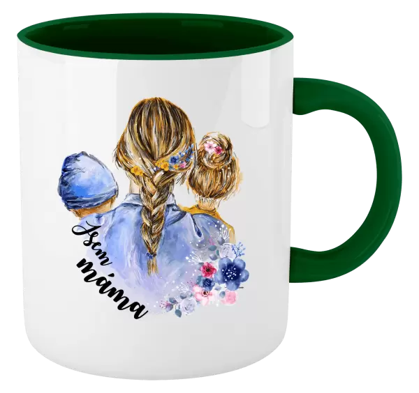 Hrnek Jsem máma - chlapeček a holka