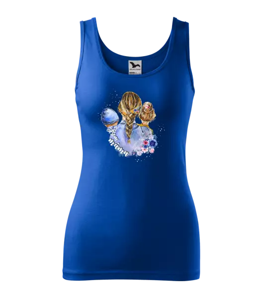 Dámské tílko Jsem máma - chlapeček a holka