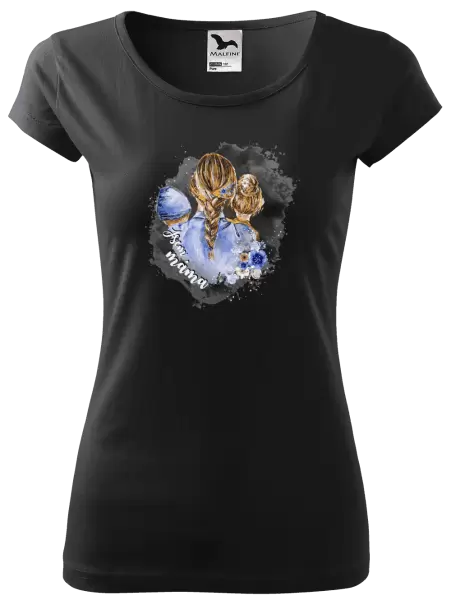 Dámské tričko Jsem máma - chlapeček a holka