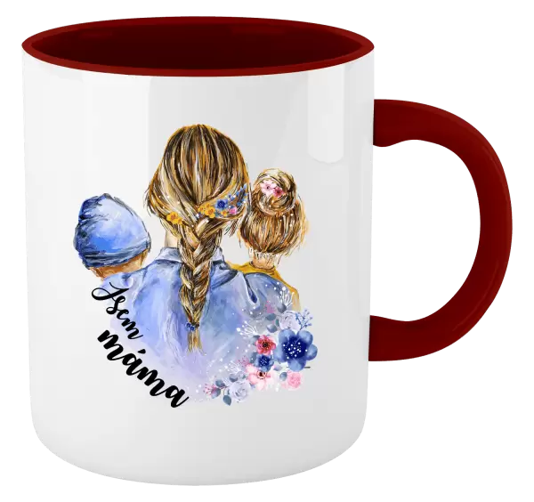 Hrnek Jsem máma - chlapeček a holka