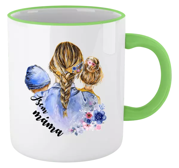 Hrnek Jsem máma - chlapeček a holka