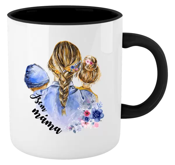 Hrnek Jsem máma - chlapeček a holka