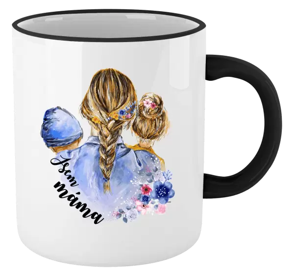 Hrnek Jsem máma - chlapeček a holka