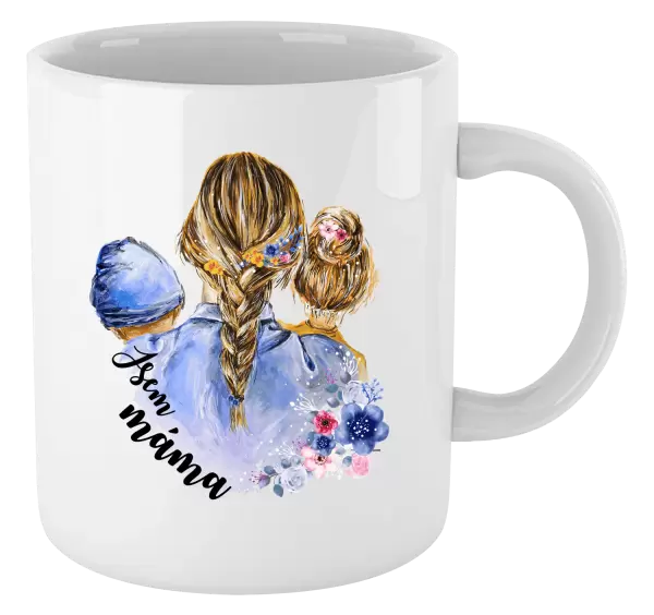 Hrnek Jsem máma - chlapeček a holka