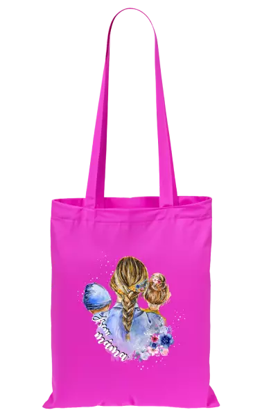 Látková taška Jsem máma - chlapeček a holka