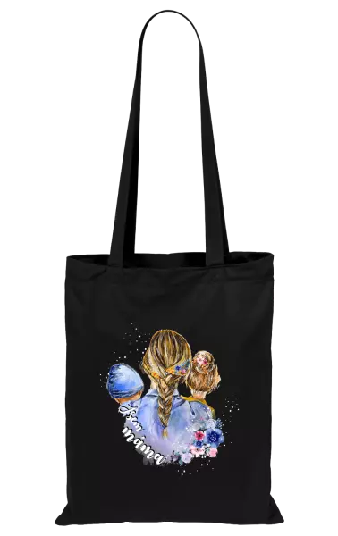 Látková taška Jsem máma - chlapeček a holka