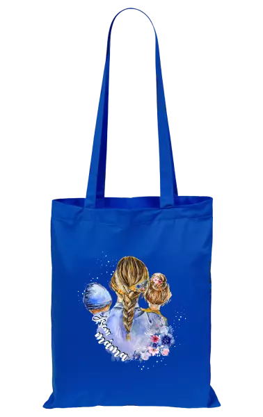 Látková taška Jsem máma - chlapeček a holka