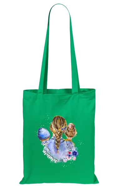 Látková taška Jsem máma - chlapeček a holka