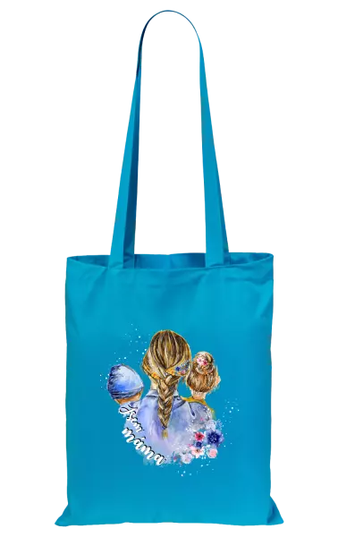 Látková taška Jsem máma - chlapeček a holka