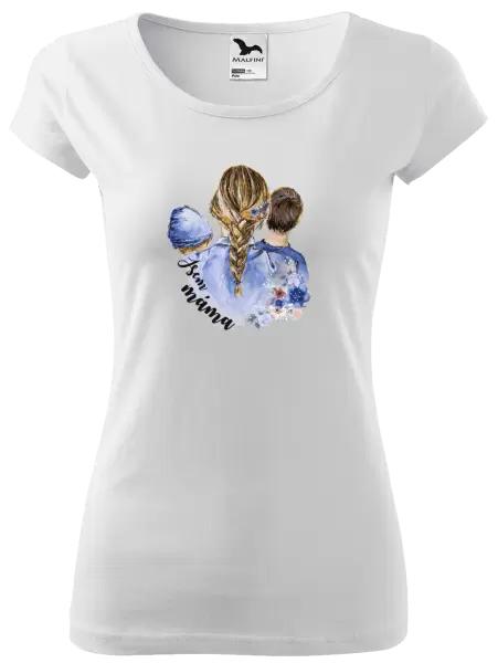 Dámské tričko Jsem máma - chlapeček a kluk