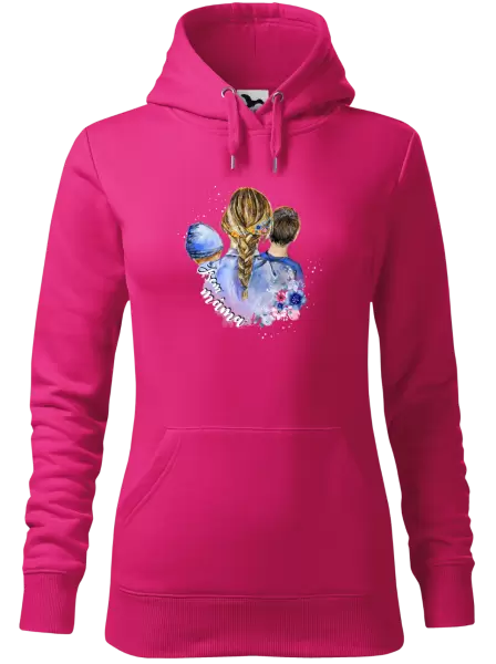 Dámská mikina Jsem máma - chlapeček a kluk