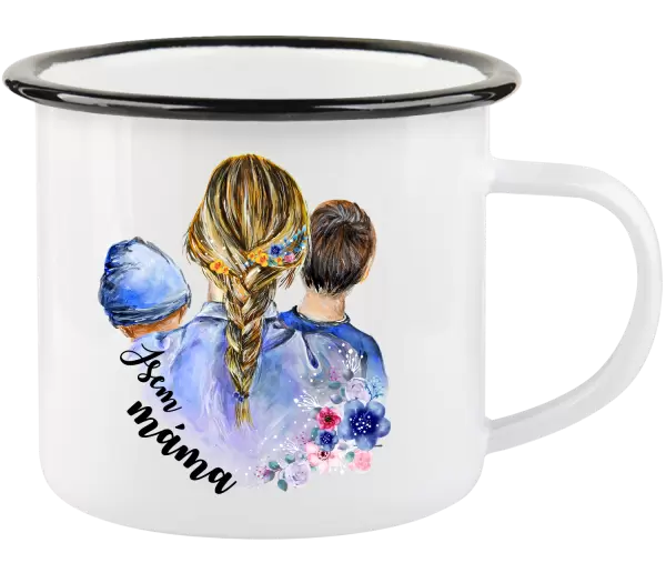 Plecháček Jsem máma - chlapeček a kluk