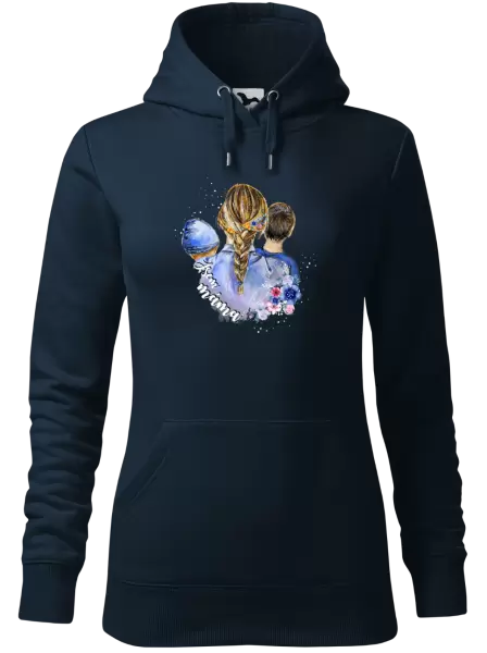 Dámská mikina Jsem máma - chlapeček a kluk