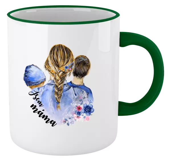 Hrnek Jsem máma - chlapeček a kluk