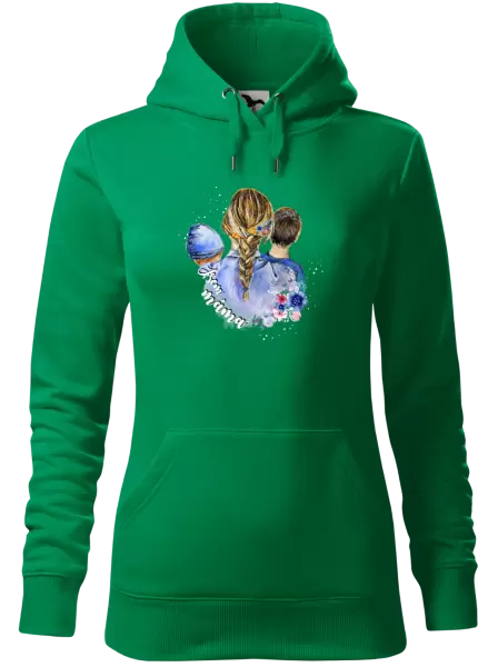 Dámská mikina Jsem máma - chlapeček a kluk