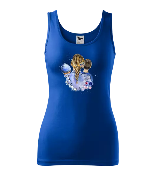 Dámské tílko Jsem máma - chlapeček a kluk