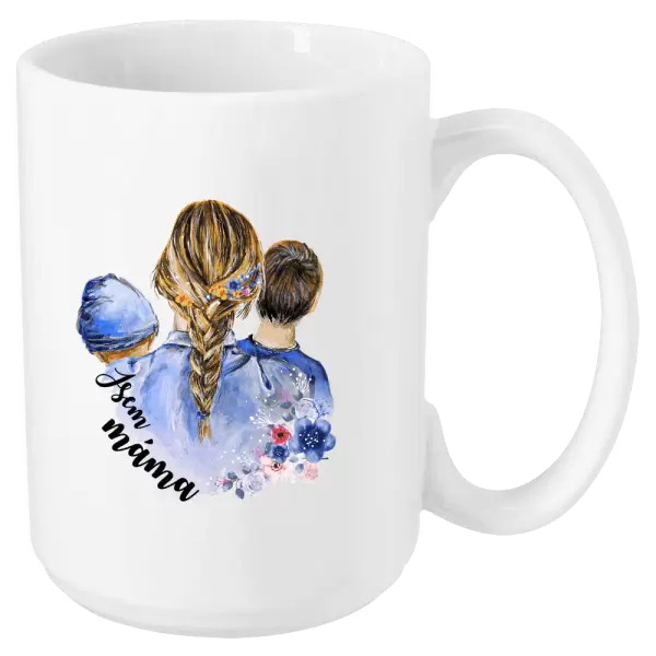 Hrnek Jsem máma - chlapeček a kluk