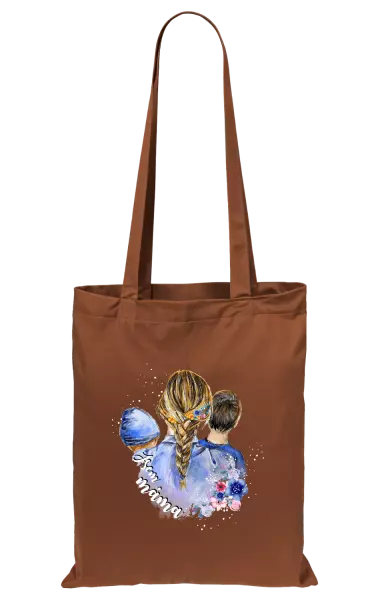 Látková taška Jsem máma - chlapeček a kluk