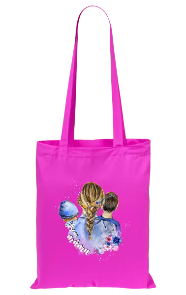 Látková taška Jsem máma - chlapeček a kluk