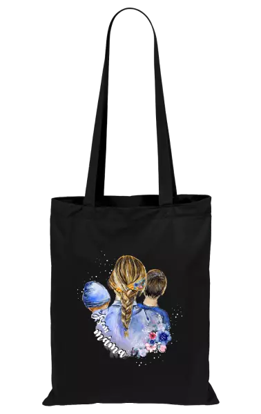 Látková taška Jsem máma - chlapeček a kluk