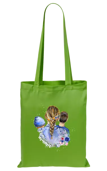 Látková taška Jsem máma - chlapeček a kluk