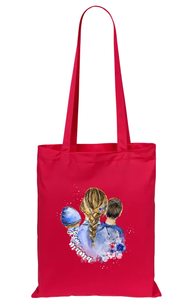 Látková taška Jsem máma - chlapeček a kluk