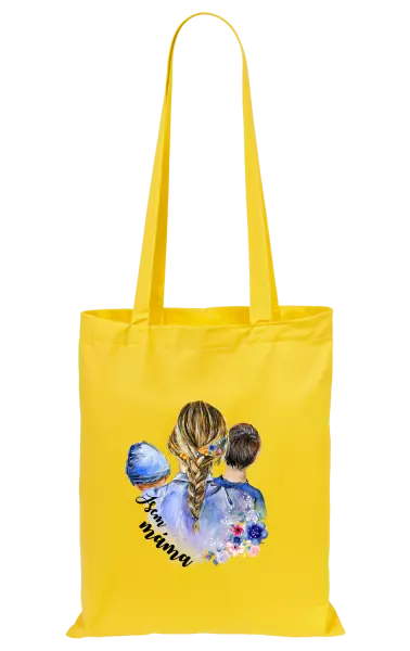 Látková taška Jsem máma - chlapeček a kluk