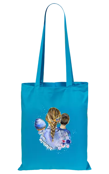 Látková taška Jsem máma - chlapeček a kluk