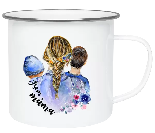 Plecháček Jsem máma - chlapeček a kluk