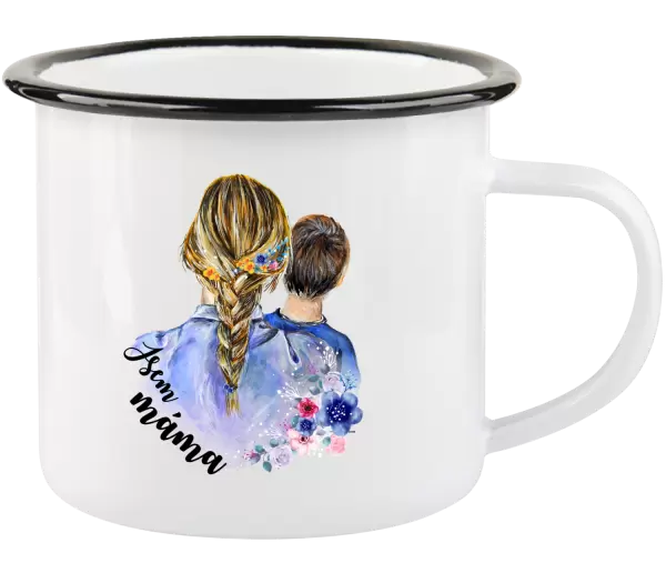 Vánoční plecháček Jsem máma - kluk