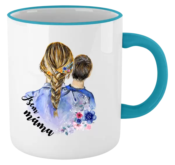 Vánoční hrnek Jsem máma - kluk