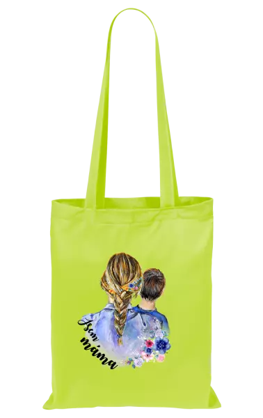 Látková taška Jsem máma - kluk