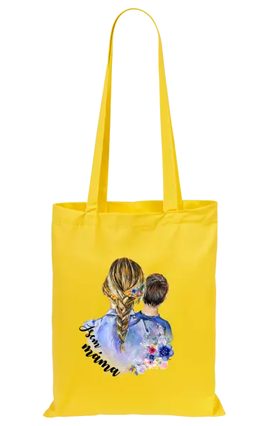 Látková taška Jsem máma - kluk