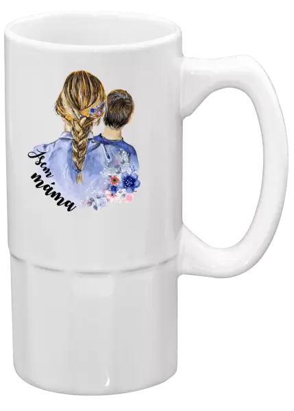 Půllitr Jsem máma - kluk