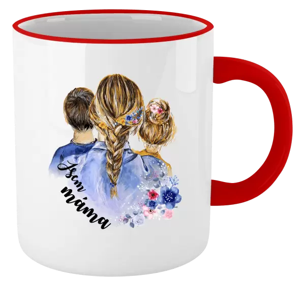 Hrnek Jsem máma - kluk a holka