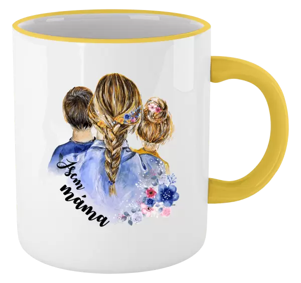 Hrnek Jsem máma - kluk a holka