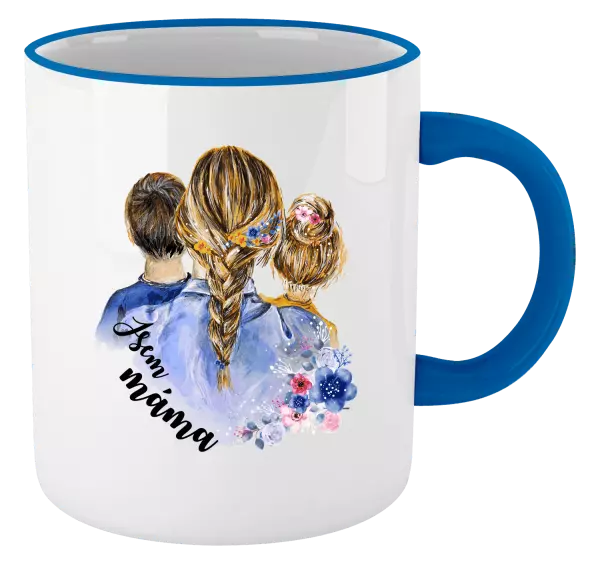 Hrnek Jsem máma - kluk a holka