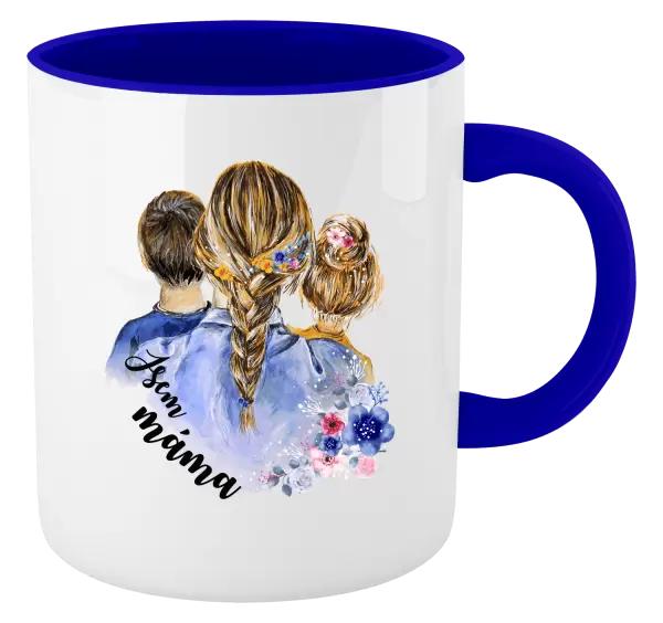 Hrnek Jsem máma - kluk a holka