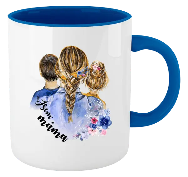 Hrnek Jsem máma - kluk a holka